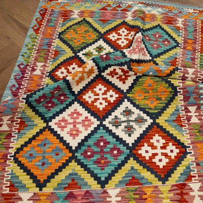 שטיח קילים אפגני 00 צבעוני 155*105