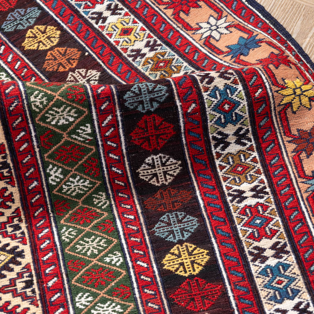 שטיח סומק פרסי 00 צבעוני 190*133| Persian Sumak