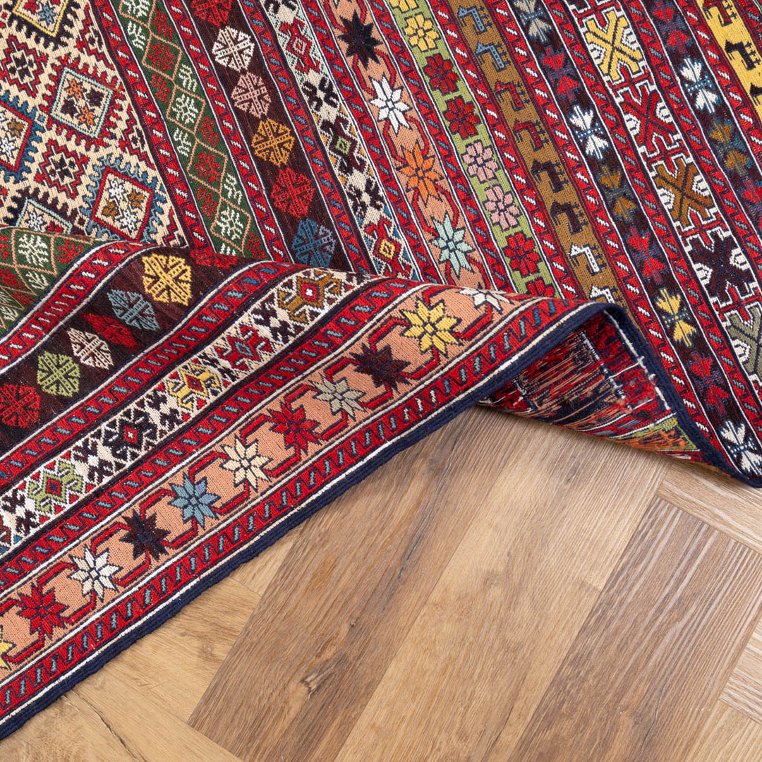 שטיח סומק פרסי 00 צבעוני 190*133| Persian Sumak