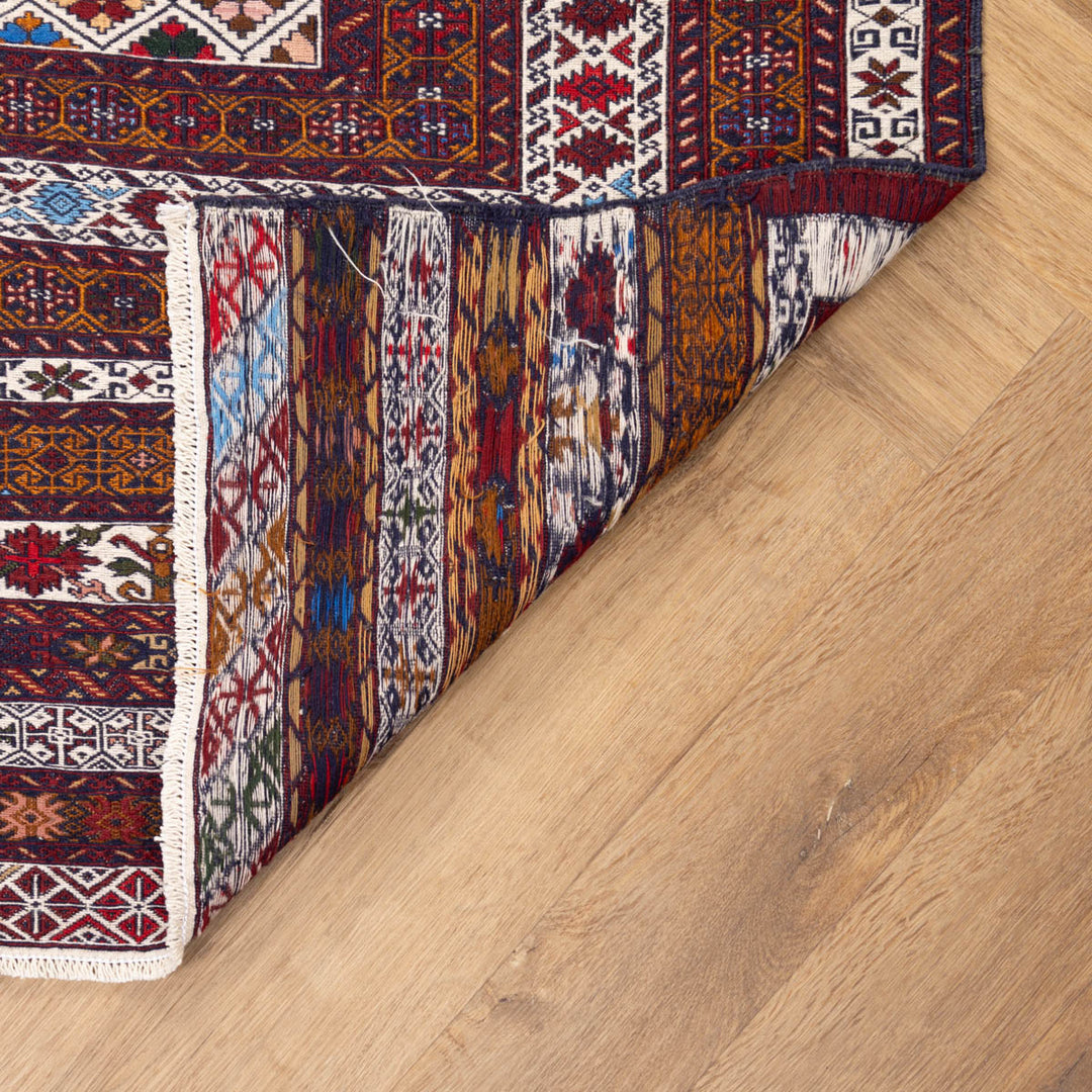 שטיח סומק פרסי 00 צבעוני 192*129| Persian Sumak