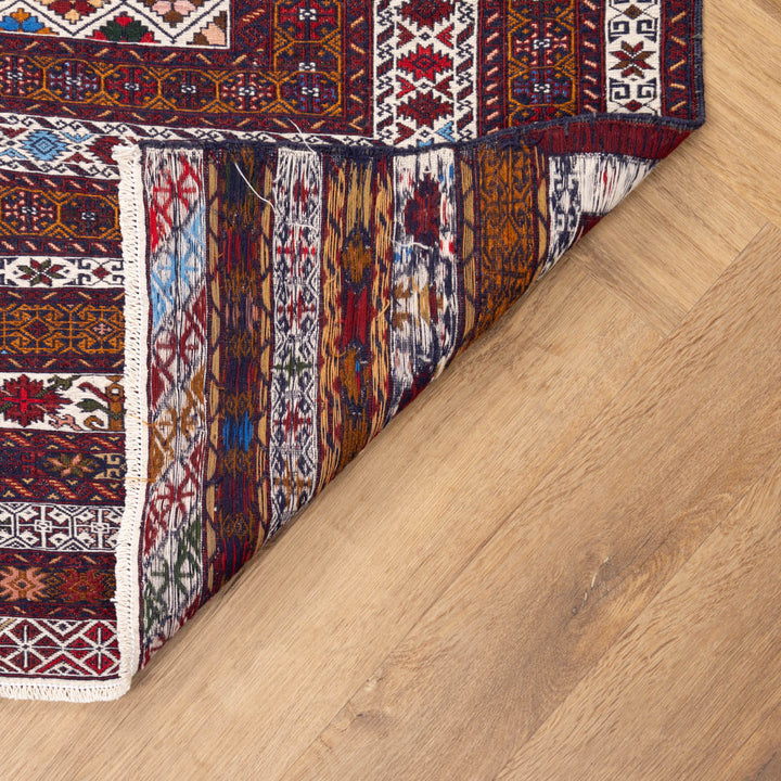 שטיח סומק פרסי 00 צבעוני 192*129| Persian Sumak