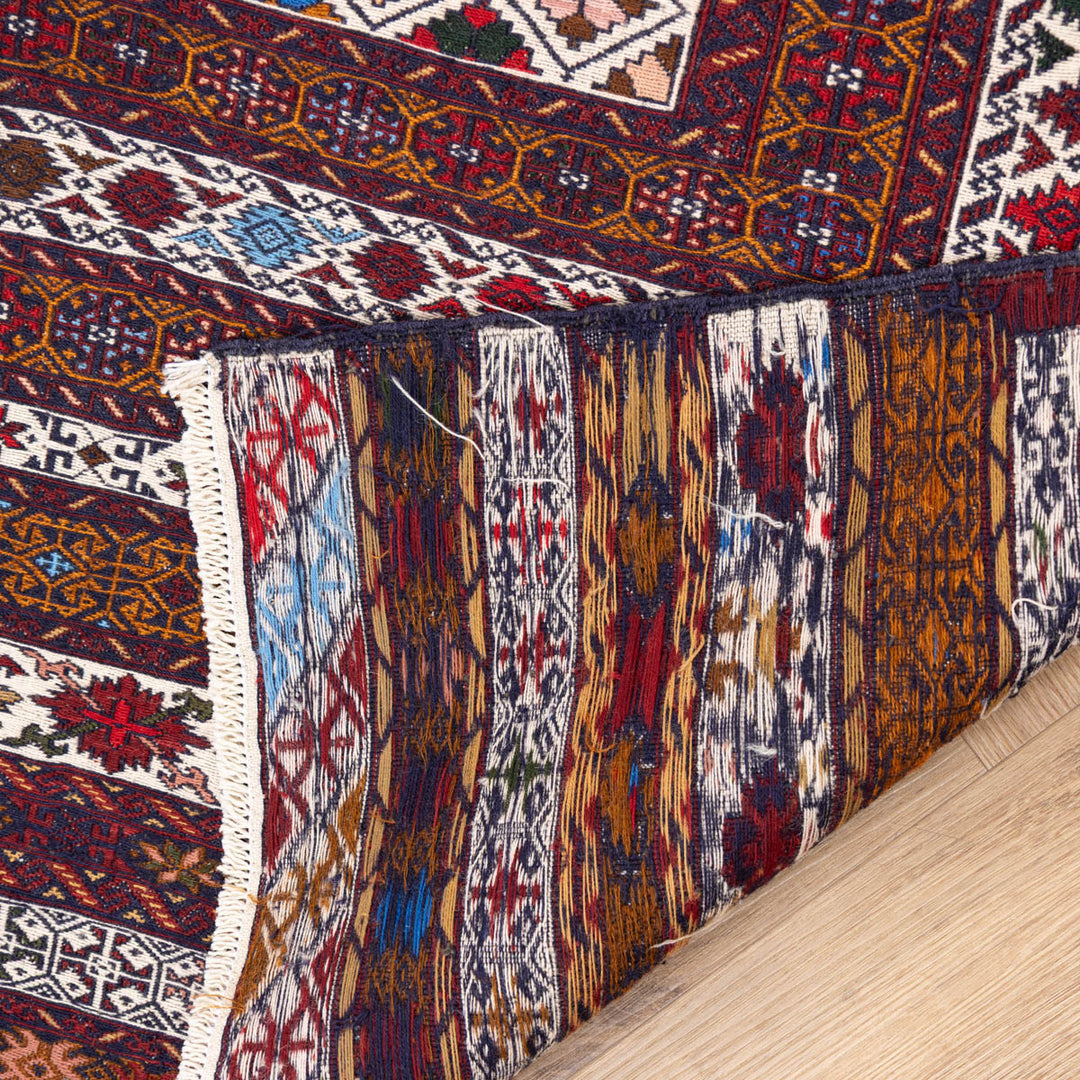 שטיח סומק פרסי 00 צבעוני 192*129| Persian Sumak