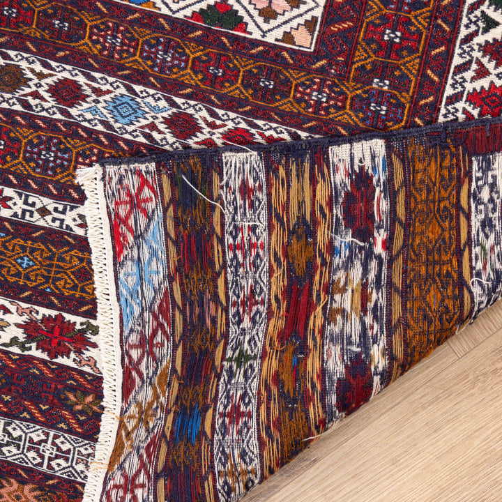 שטיח סומק פרסי 00 צבעוני 192*129| Persian Sumak