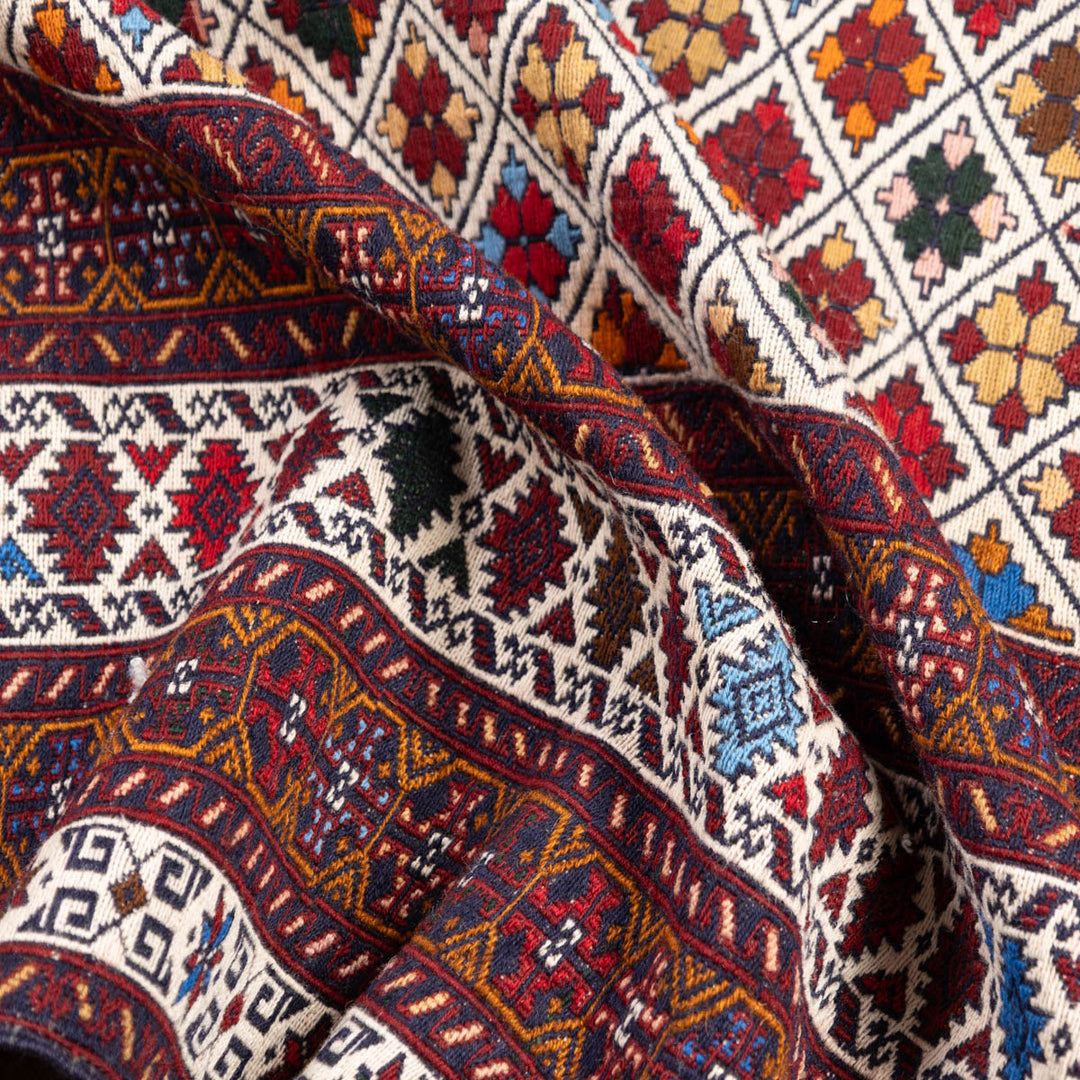 שטיח סומק פרסי 00 צבעוני 192*129| Persian Sumak