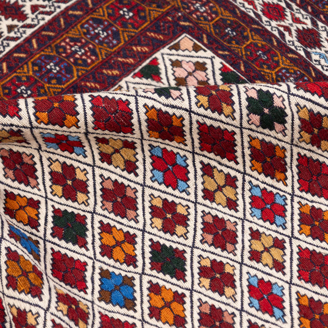 שטיח סומק פרסי 00 צבעוני 192*129| Persian Sumak