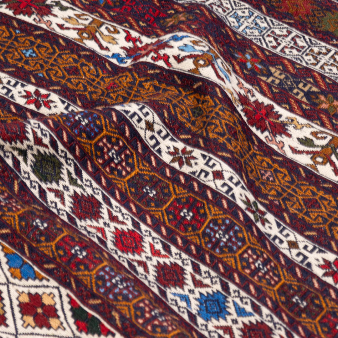 שטיח סומק פרסי 00 צבעוני 192*129| Persian Sumak