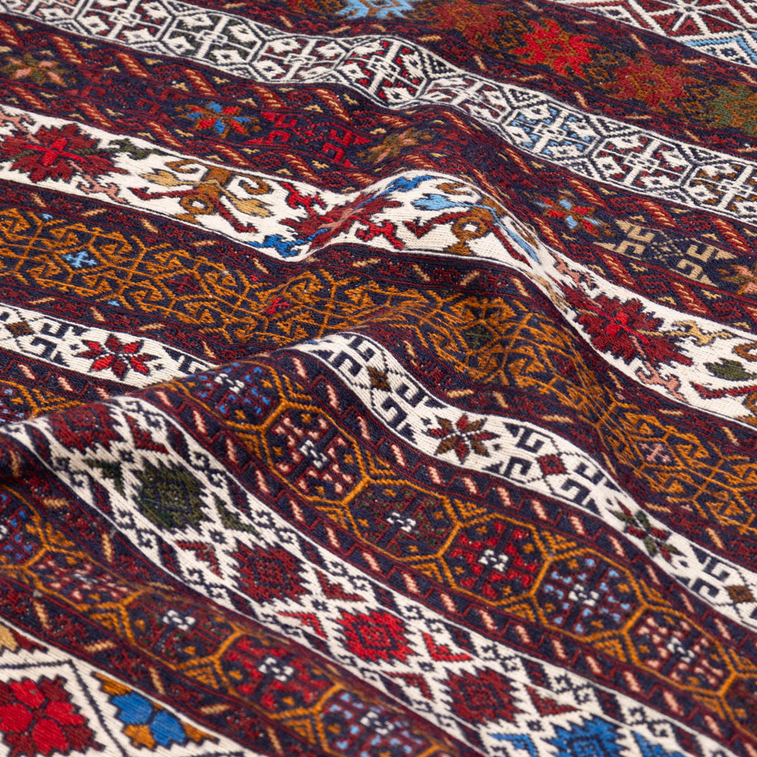 שטיח סומק פרסי 00 צבעוני 192*129| Persian Sumak