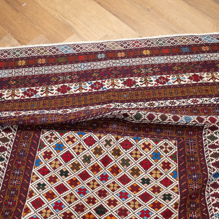 שטיח סומק פרסי 00 צבעוני 192*129| Persian Sumak