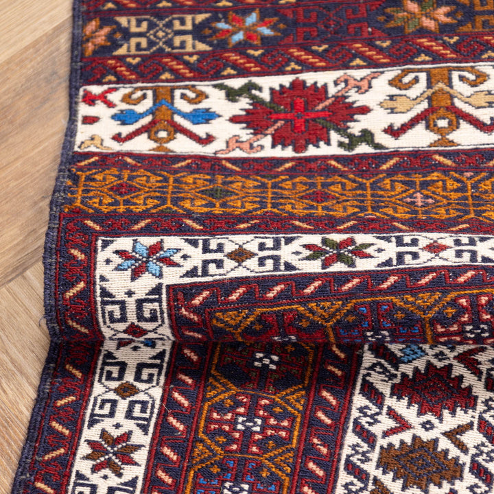 שטיח סומק פרסי 00 צבעוני 192*129| Persian Sumak