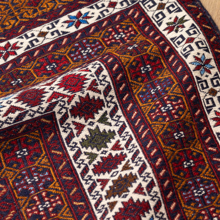 שטיח סומק פרסי 00 צבעוני 192*129| Persian Sumak