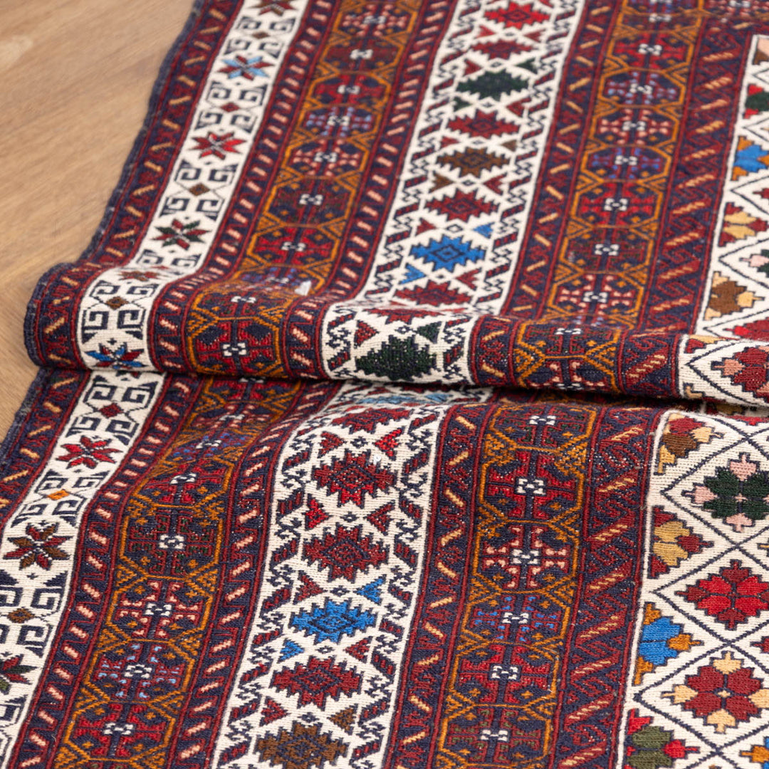 שטיח סומק פרסי 00 צבעוני 192*129| Persian Sumak