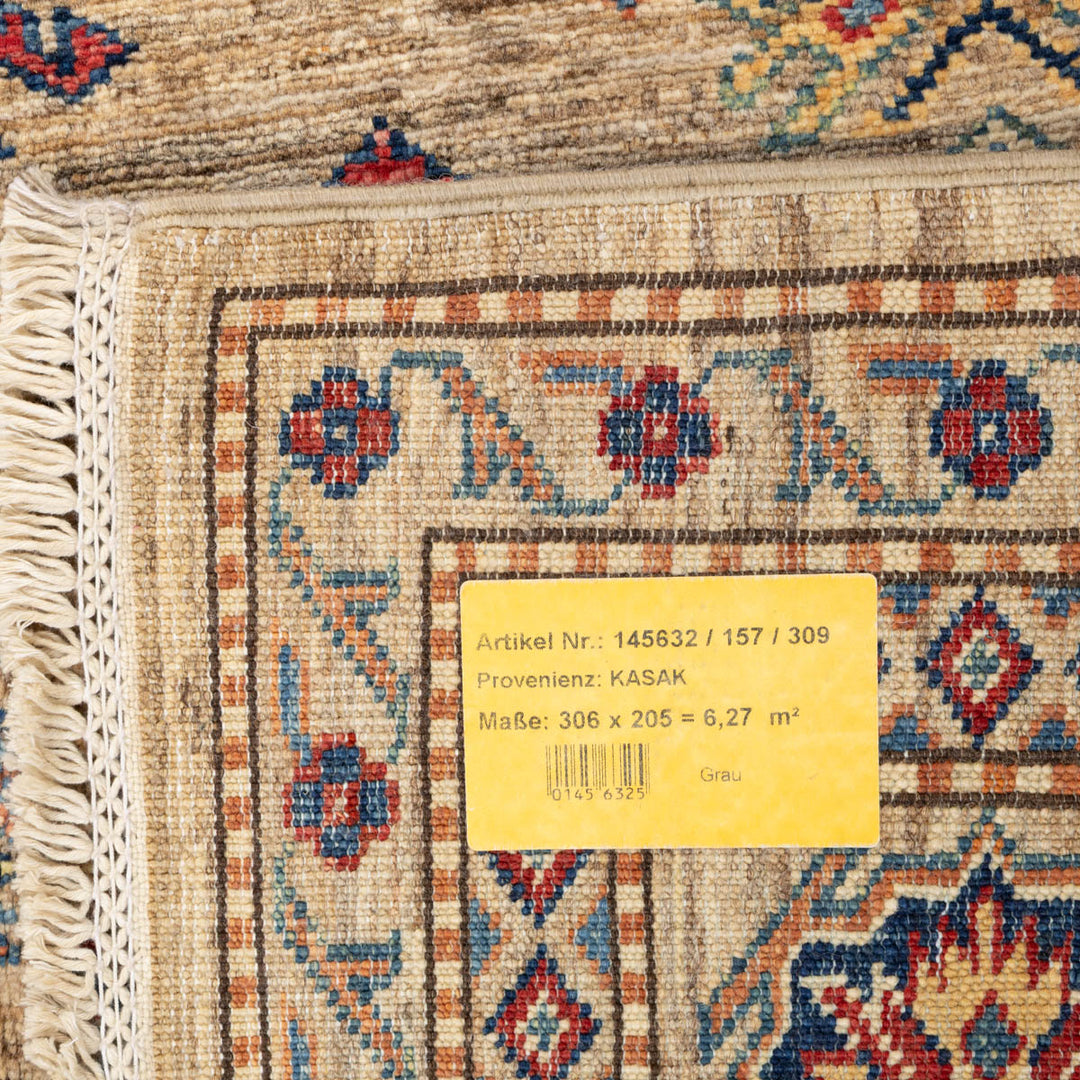 שטיח סופר קזאק 00 צבעוני 306*205 | Super Kazak