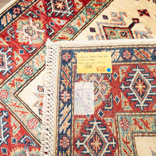 שטיח סופר קזאק 00 צבעוני 146*101 | Super Kazak