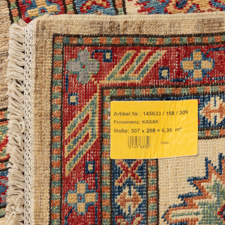 שטיח סופר קזאק 00 צבעוני 307*208 | Super Kazak