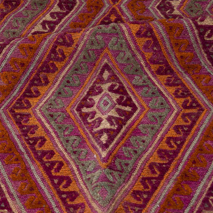 שטיח אוזבקי 00 אדום/כתום 180*150 | Uzbek