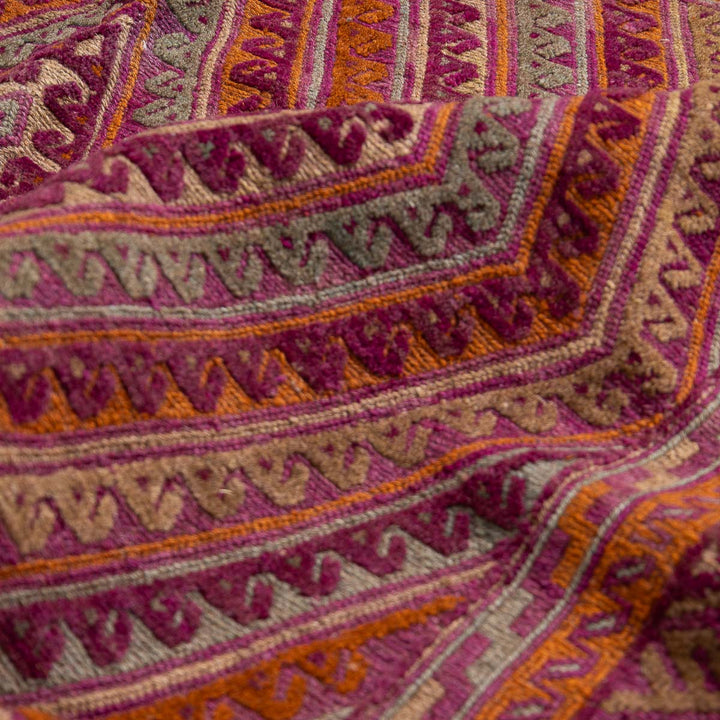 שטיח אוזבקי 00 אדום/כתום 180*150 | Uzbek