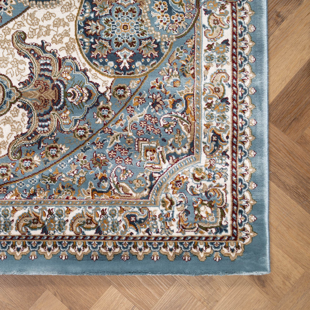 שטיח טבריז 03 תכלת  | Tabriz