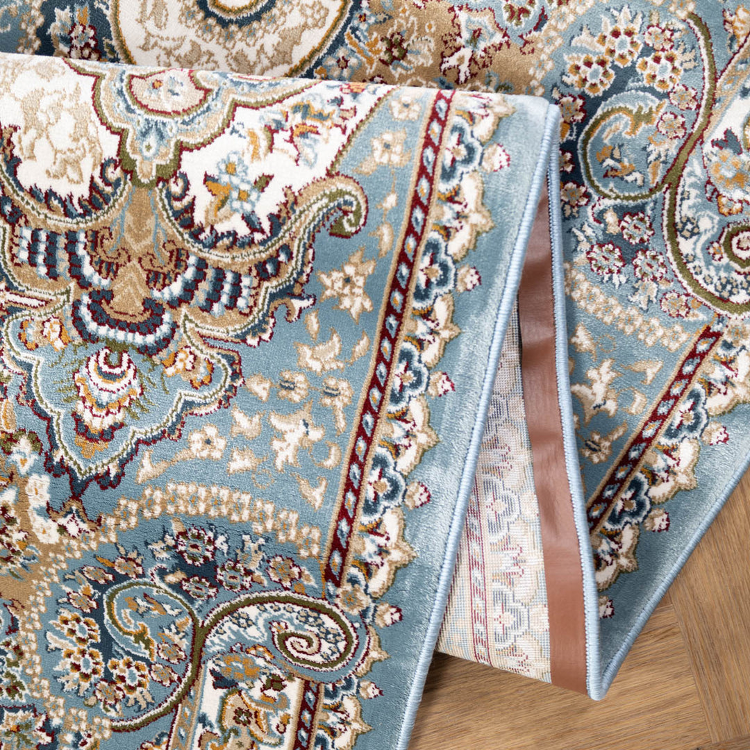 שטיח טבריז 03 תכלת  | Tabriz