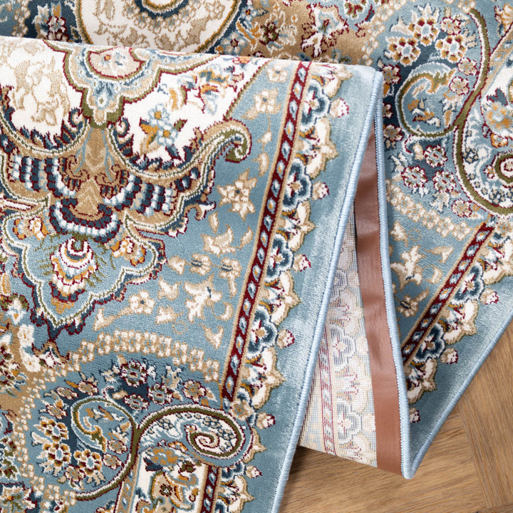 שטיח טבריז 03 תכלת  | Tabriz