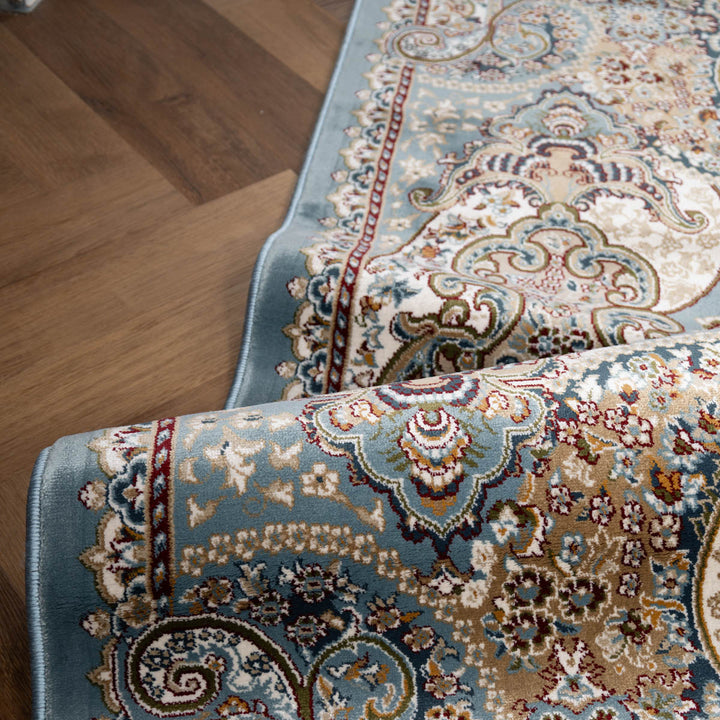 שטיח טבריז 03 תכלת  | Tabriz