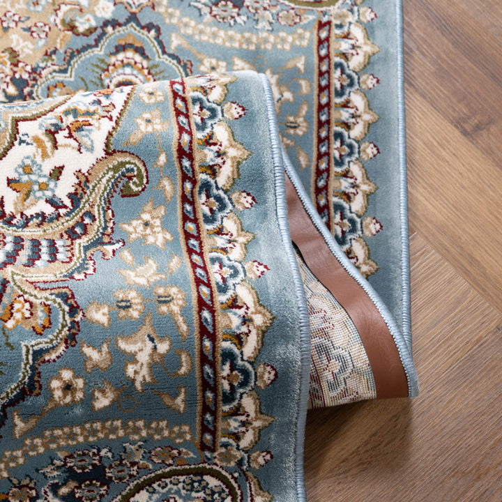 שטיח טבריז 03 תכלת  | Tabriz