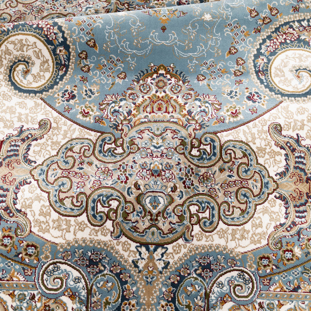 שטיח טבריז 03 תכלת  | Tabriz