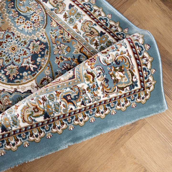 שטיח טבריז 03 תכלת  | Tabriz