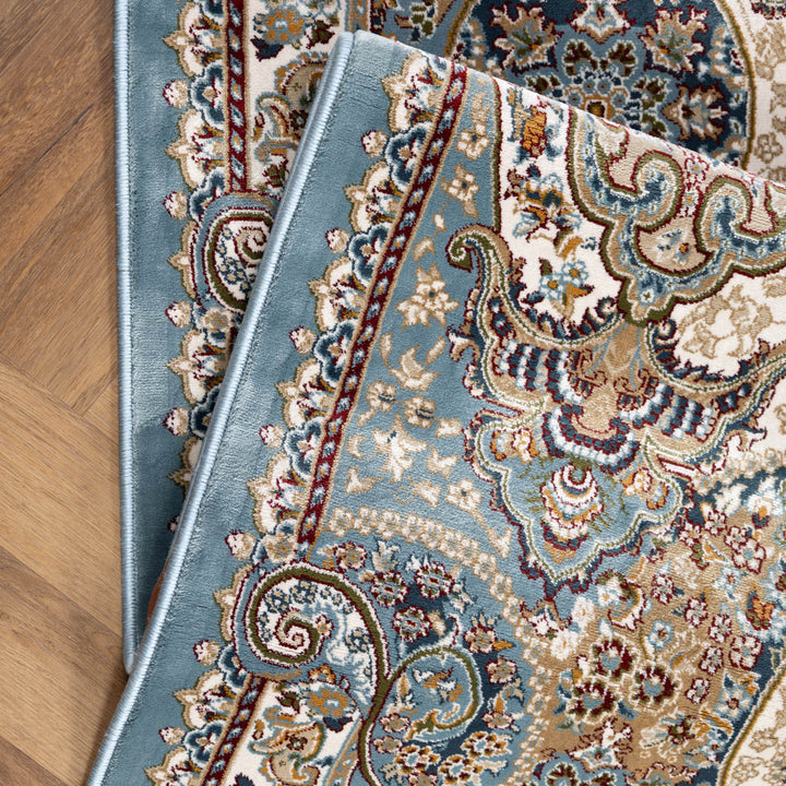 שטיח טבריז 03 תכלת  | Tabriz