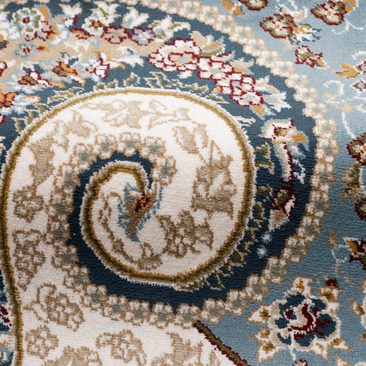 שטיח טבריז 03 תכלת  | Tabriz