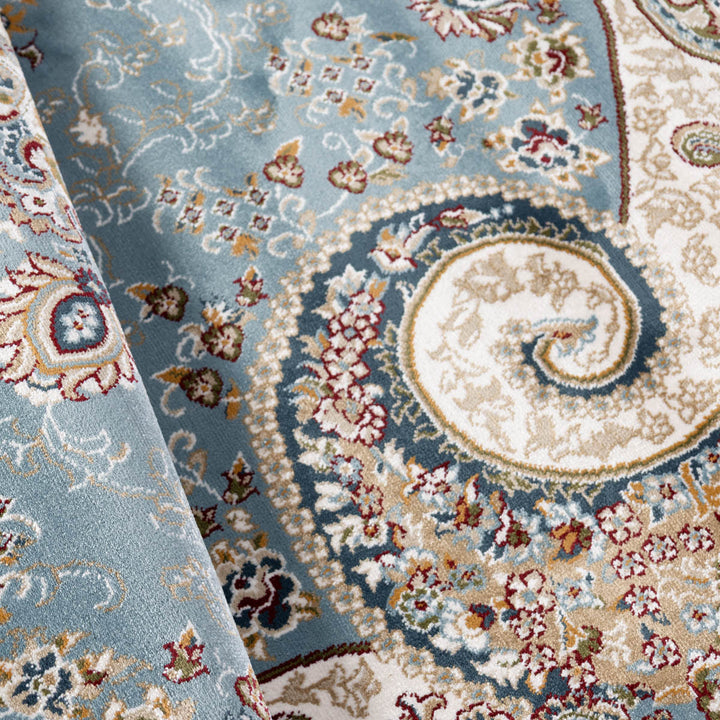 שטיח טבריז 03 תכלת  | Tabriz