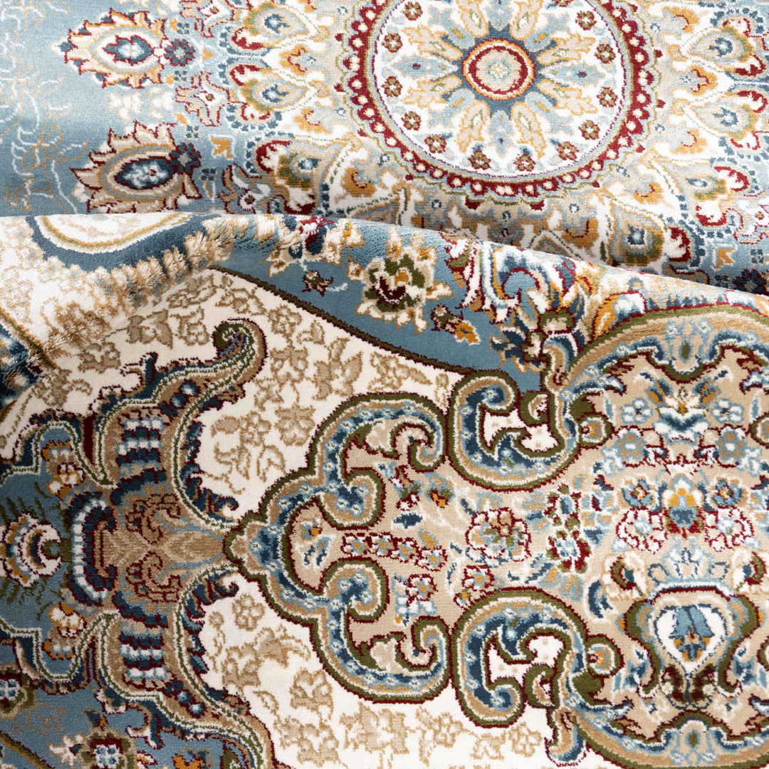 שטיח טבריז 03 תכלת  | Tabriz