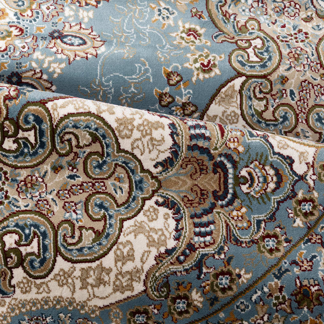 שטיח טבריז 03 תכלת  | Tabriz