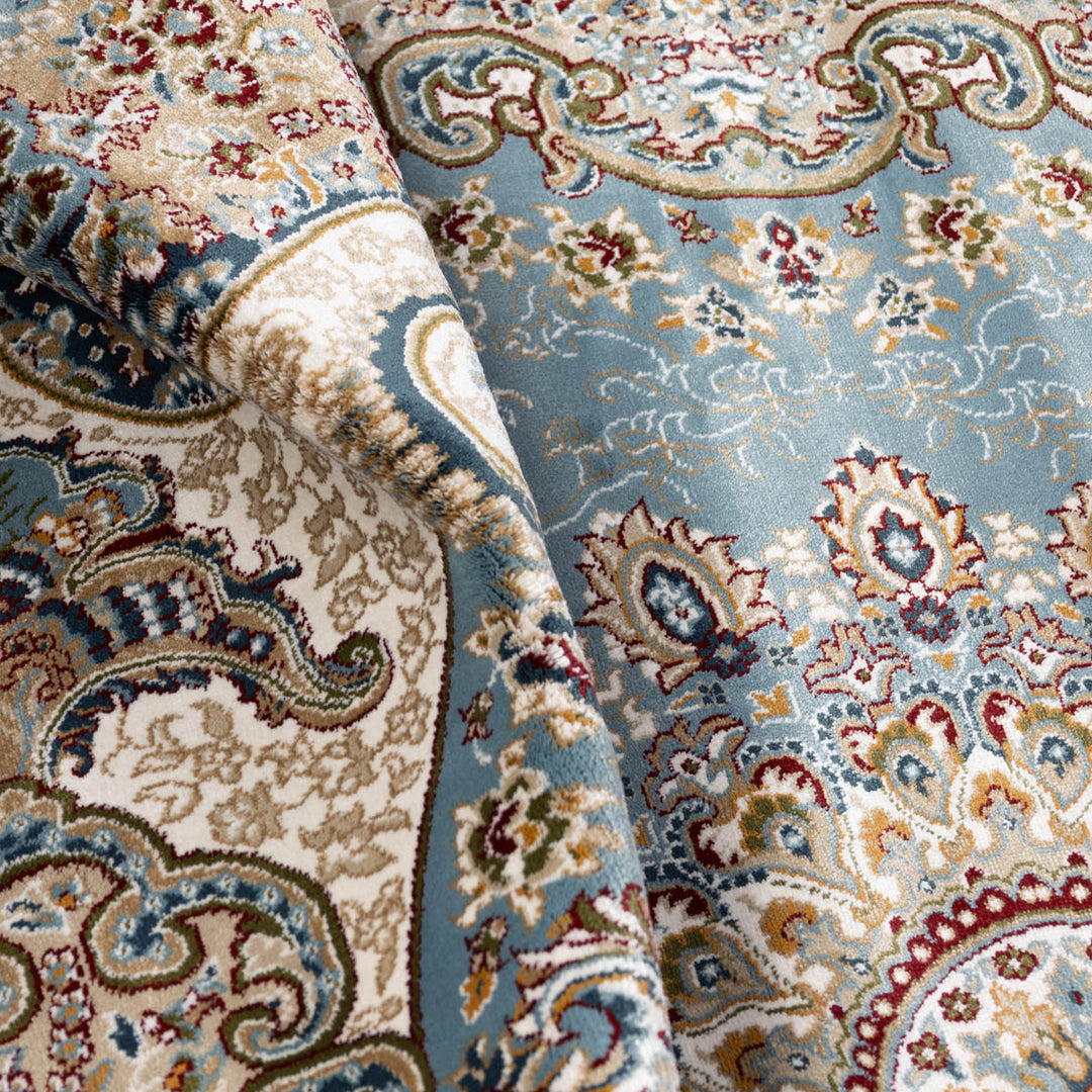 שטיח טבריז 03 תכלת  | Tabriz