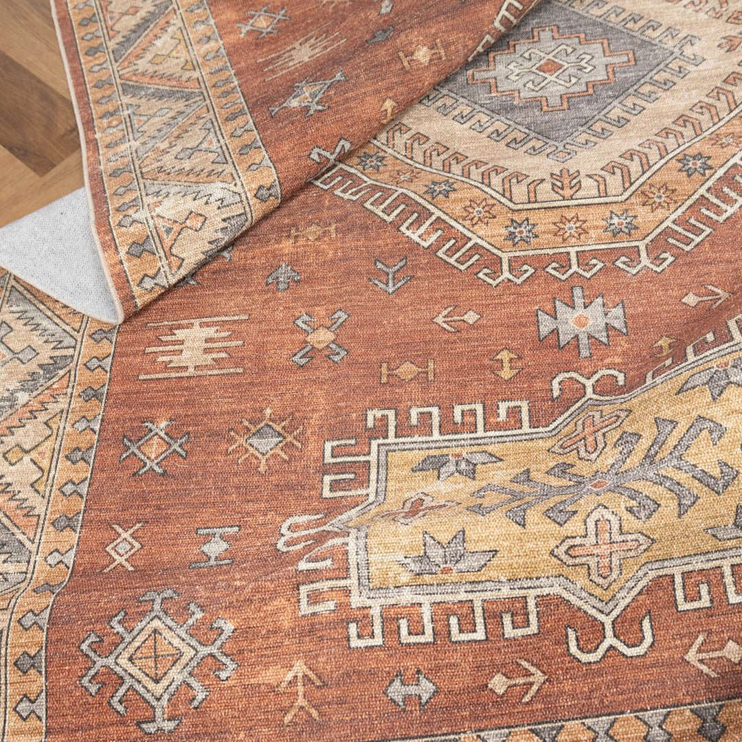 שטיח וינטאז' רוז קזאק 07 אדום