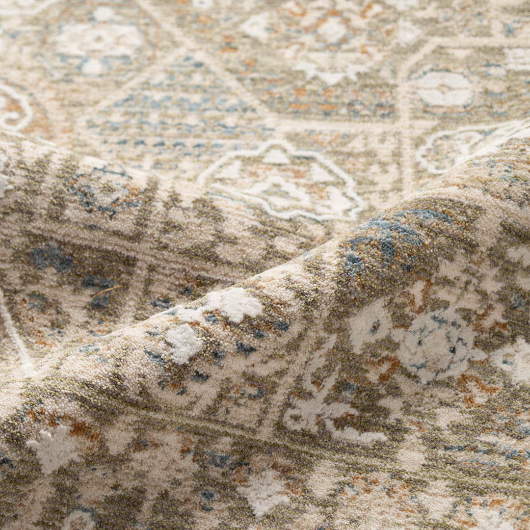 שטיח אולימפיה 12 אפור/ירוק | Olympia