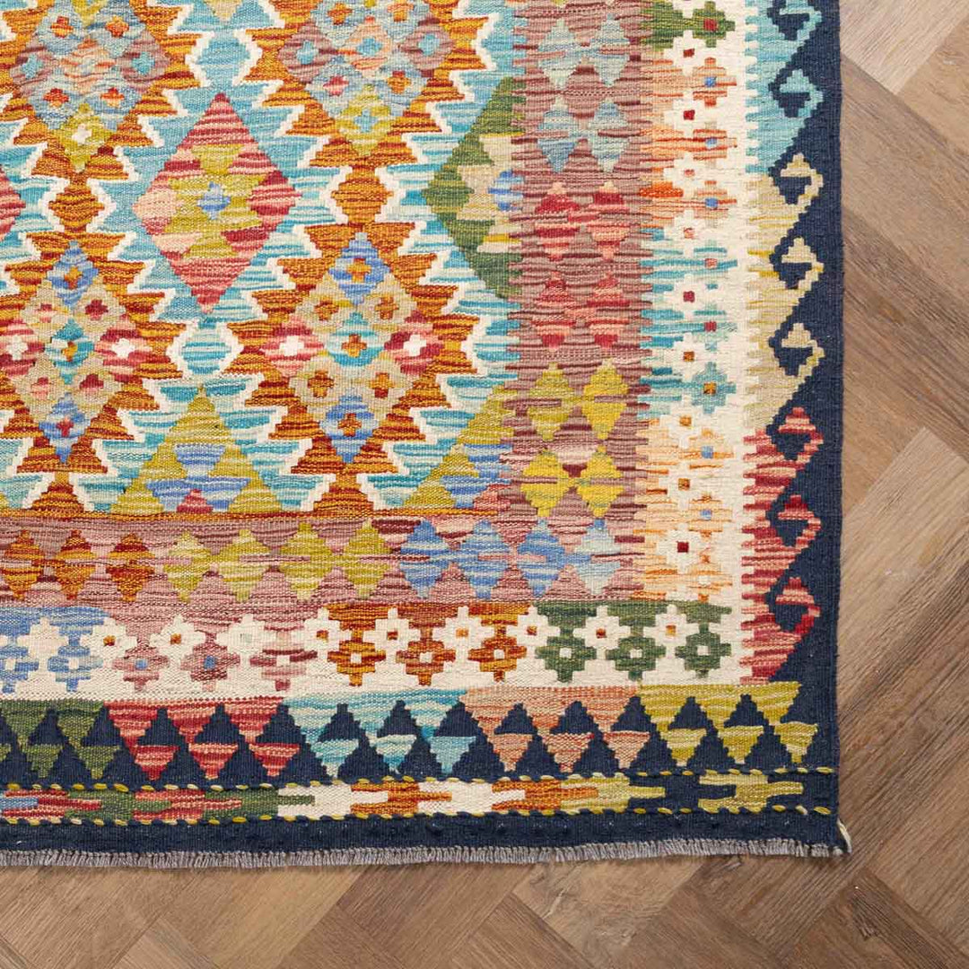 שטיח קילים אפגני 00 צבעוני 198*152