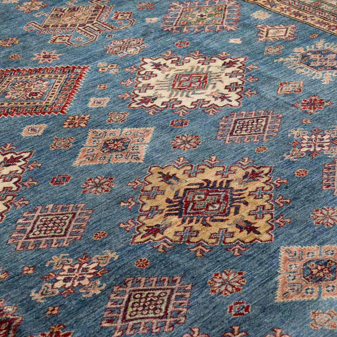 שטיח סופר קזאק 00 כחול 405*302 | Super Kazak