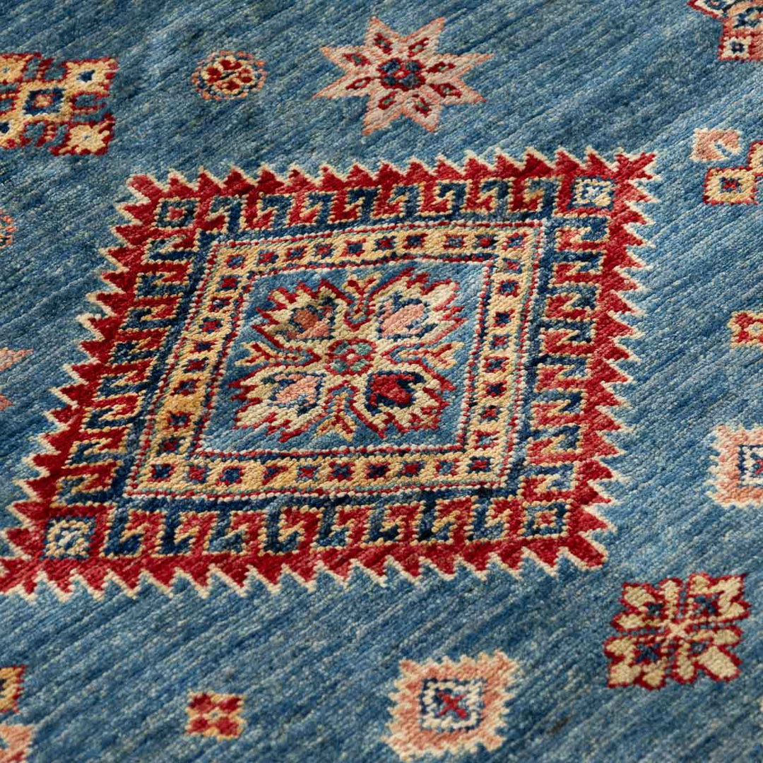 שטיח סופר קזאק 00 כחול 405*302 | Super Kazak