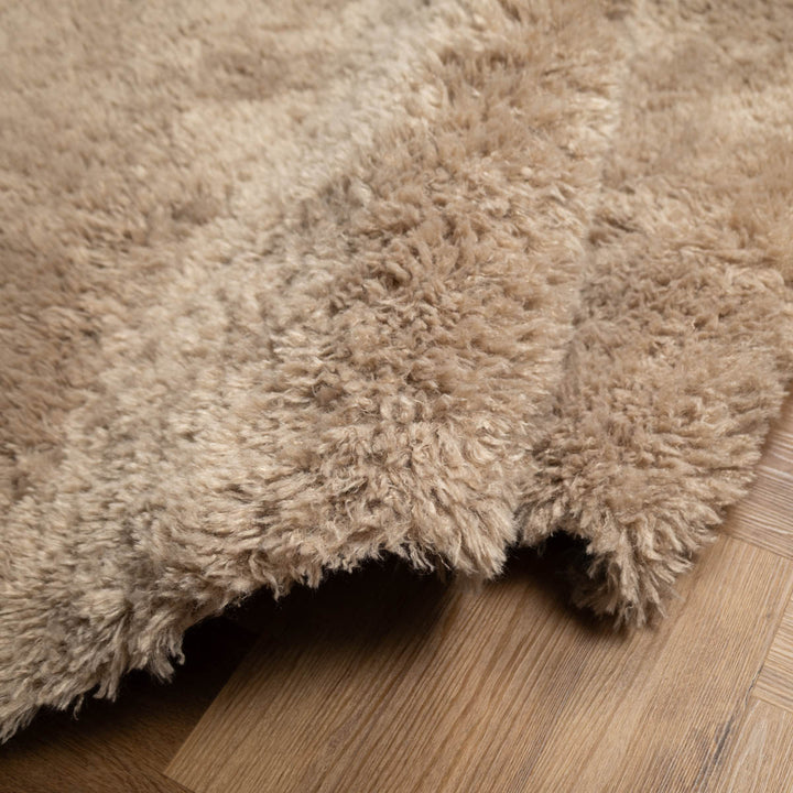 שטיח מליבו שאג 01 אבן | Malibu Shag