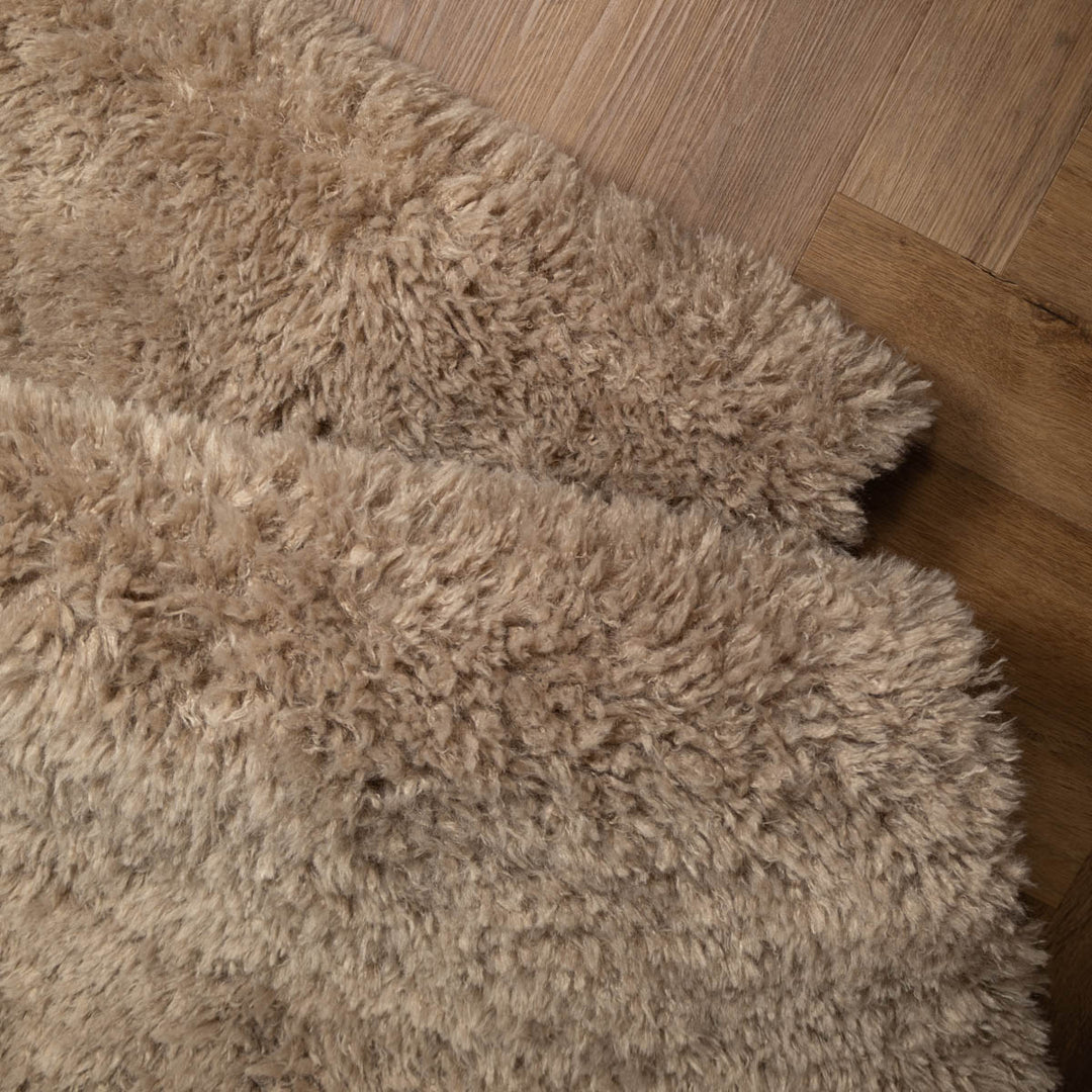 שטיח מליבו שאג 01 אבן | Malibu Shag