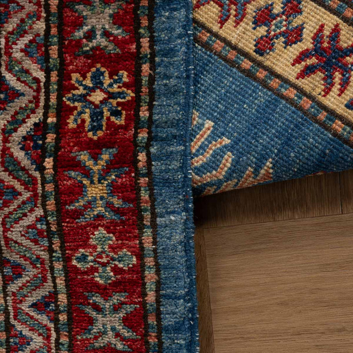 שטיח סופר קזאק 00 כחול 405*302 | Super Kazak