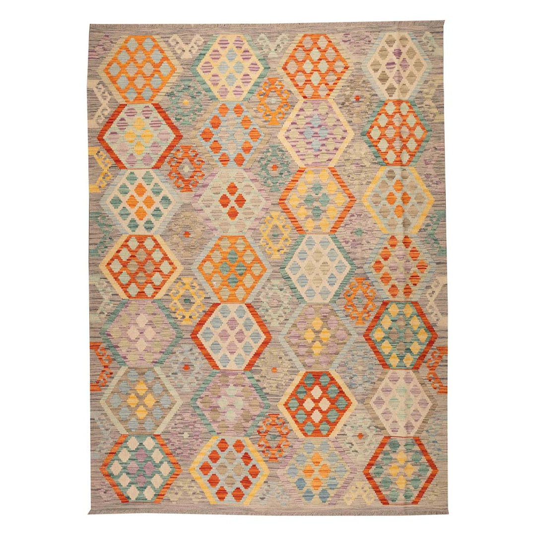 שטיח קילים אפגני 00 צבעוני 242*177