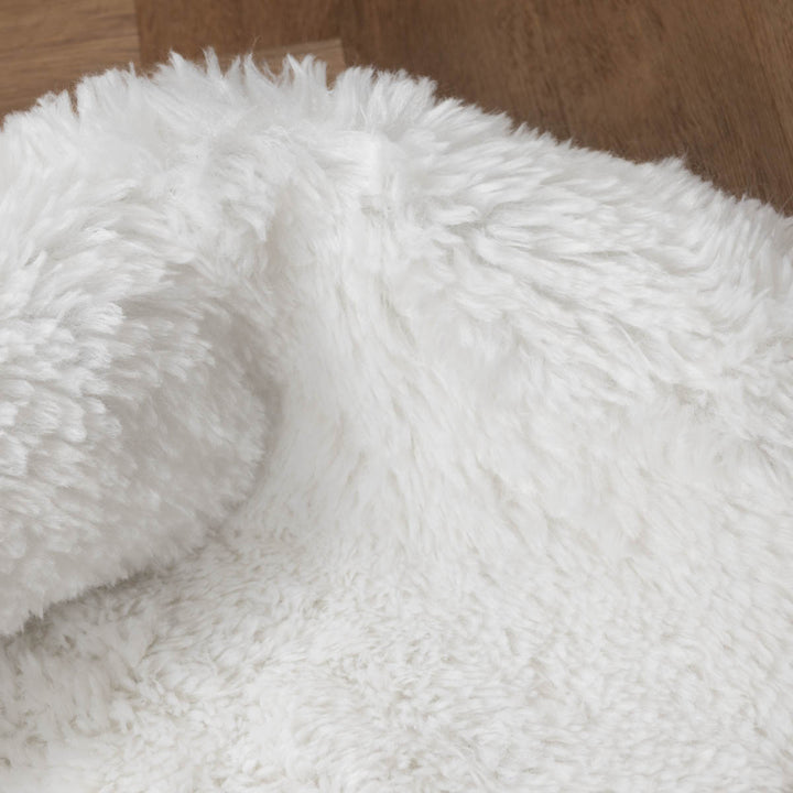 שטיח מליבו שאג 01 לבן | Malibu Shag