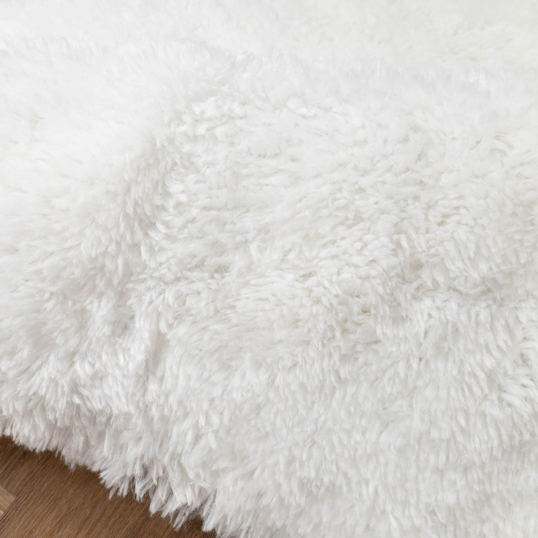 שטיח מליבו שאג 01 לבן | Malibu Shag