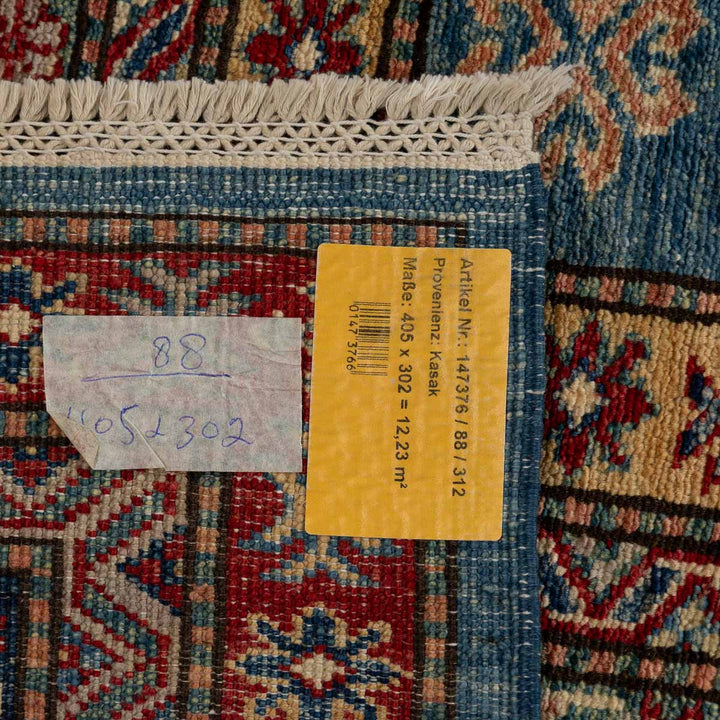 שטיח סופר קזאק 00 כחול 405*302 | Super Kazak