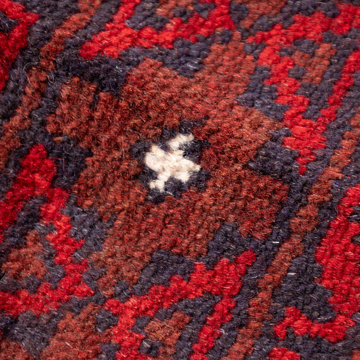 שטיח אפגני בוכרה 00 אדום 243*174 | Bokhara Rug