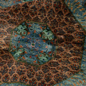שטיח ממלוק 00 טורקיז 245*174 | Mamluk