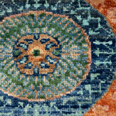 שטיח ממלוק 00 טורקיז 245*174 | Mamluk