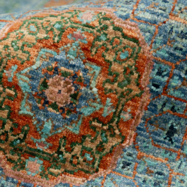 שטיח ממלוק 00 טורקיז 245*174 | Mamluk