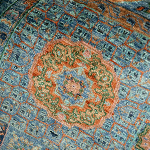 שטיח ממלוק 00 טורקיז 245*174 | Mamluk
